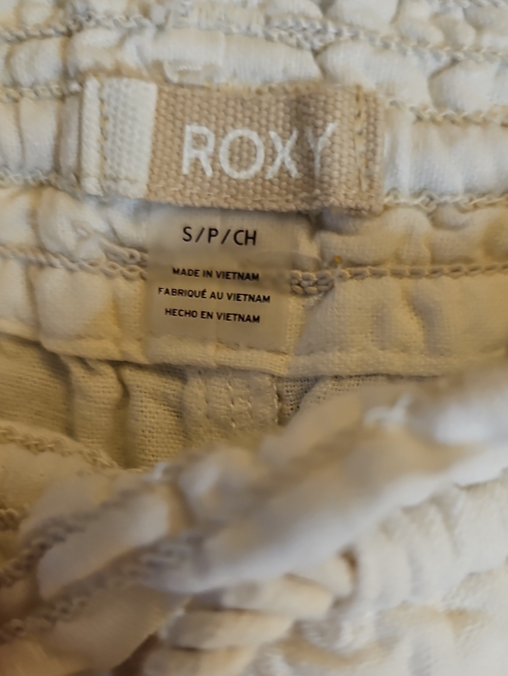 Roxy Oceanside Linen Blend Pants Size Small - Picture 2 of 11
